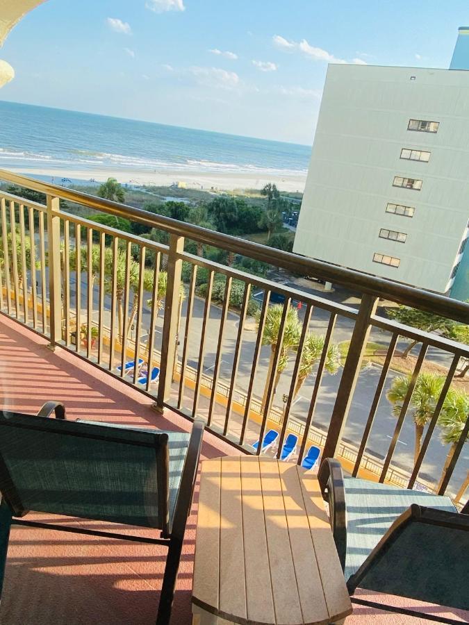 Azure Bliss Oceanfront Condo Sleeps 6 Myrtle Beach Kültér fotó