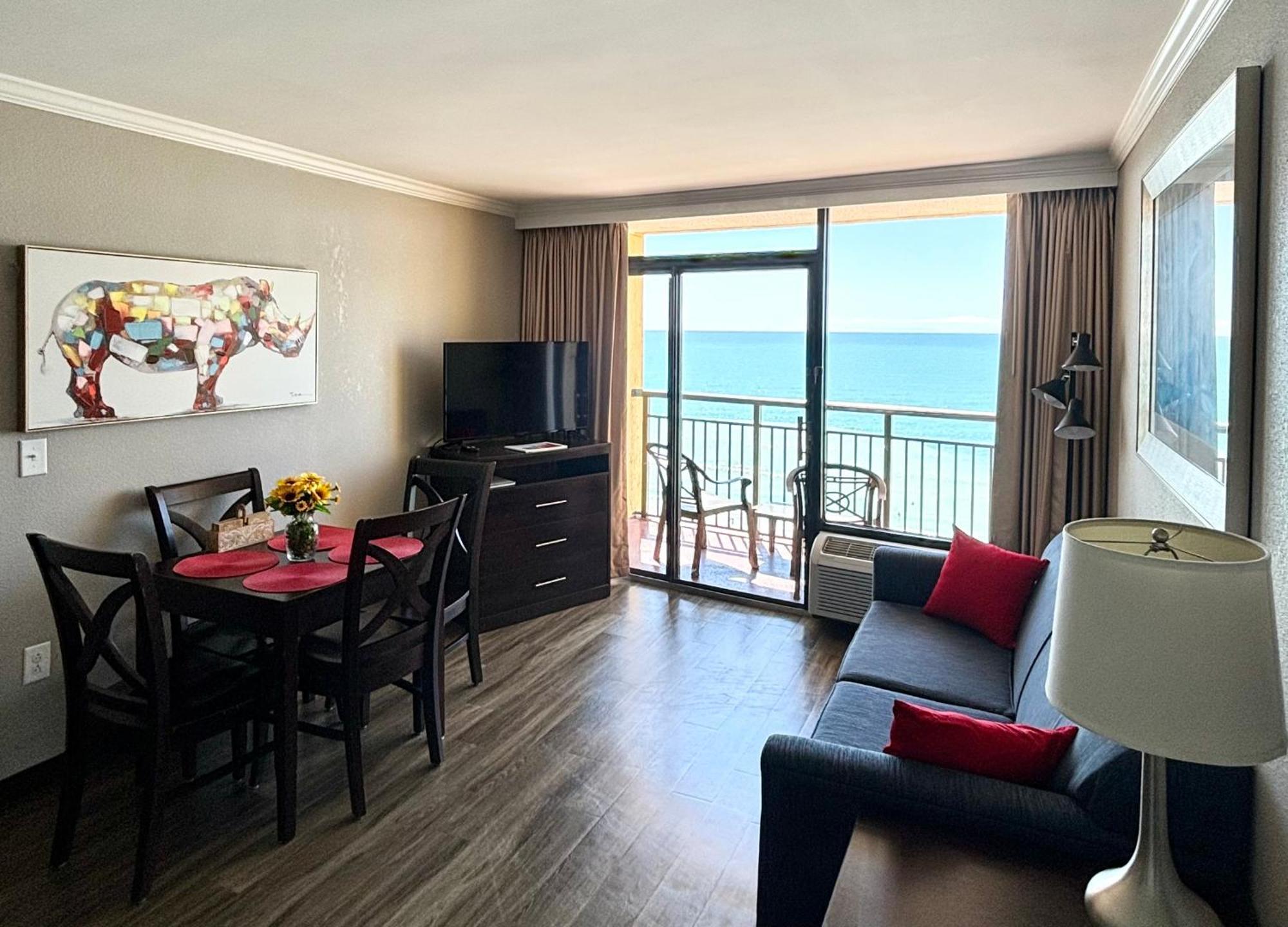 Azure Bliss Oceanfront Condo Sleeps 6 Myrtle Beach Kültér fotó