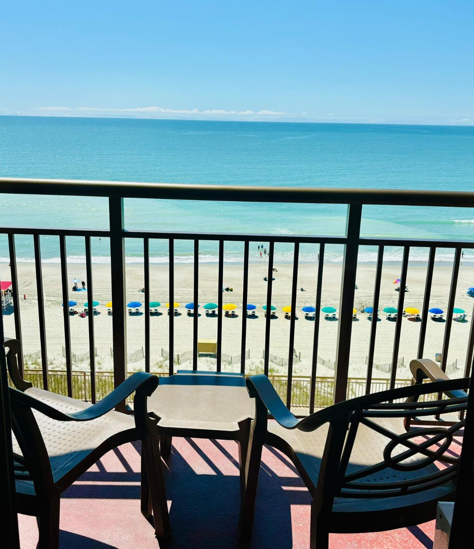 Azure Bliss Oceanfront Condo Sleeps 6 Myrtle Beach Kültér fotó